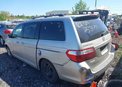 2005 Honda Odyssey Ex из США, поврежденный, VIN 5FNRL38425B423534